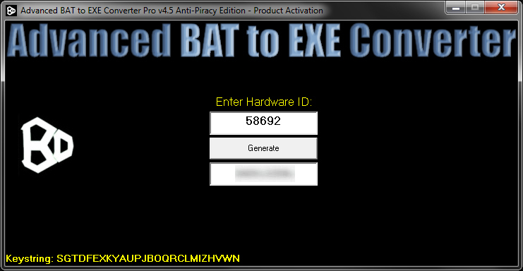 Advanced BAT to EXE Converter - Buy Pro version
